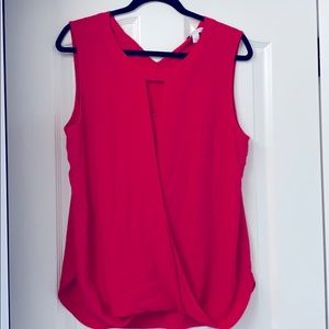 41 Hawthorn Clearwater mixed material blouse